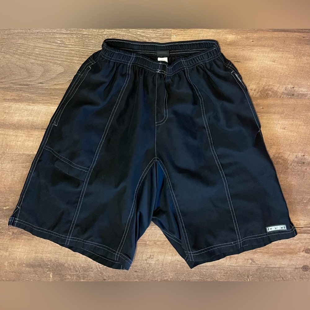 CANARI Black Poly/Spdx, Mens Compression Lined, Padded Seat, Cycling Shorts